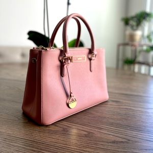 DKNY Medium Leather Satchel